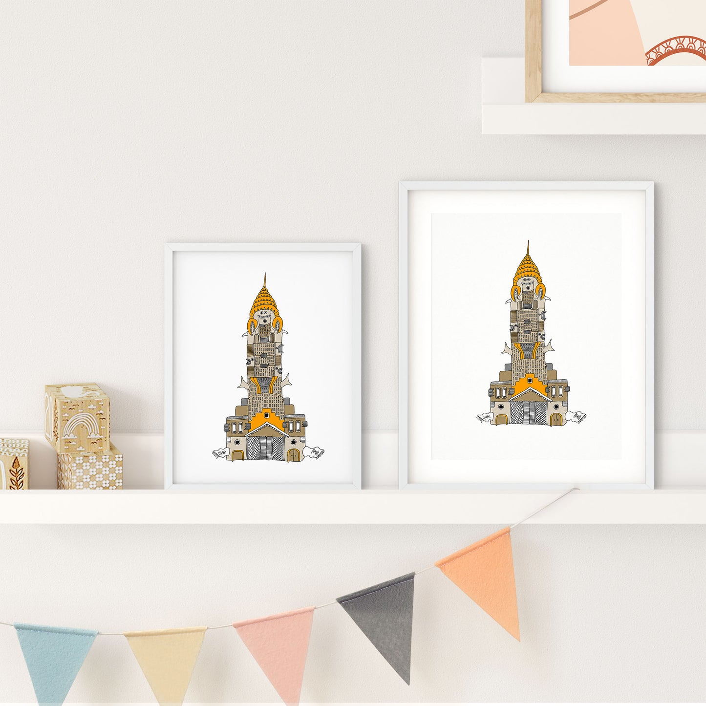 Fish Chrysler Building (Print)