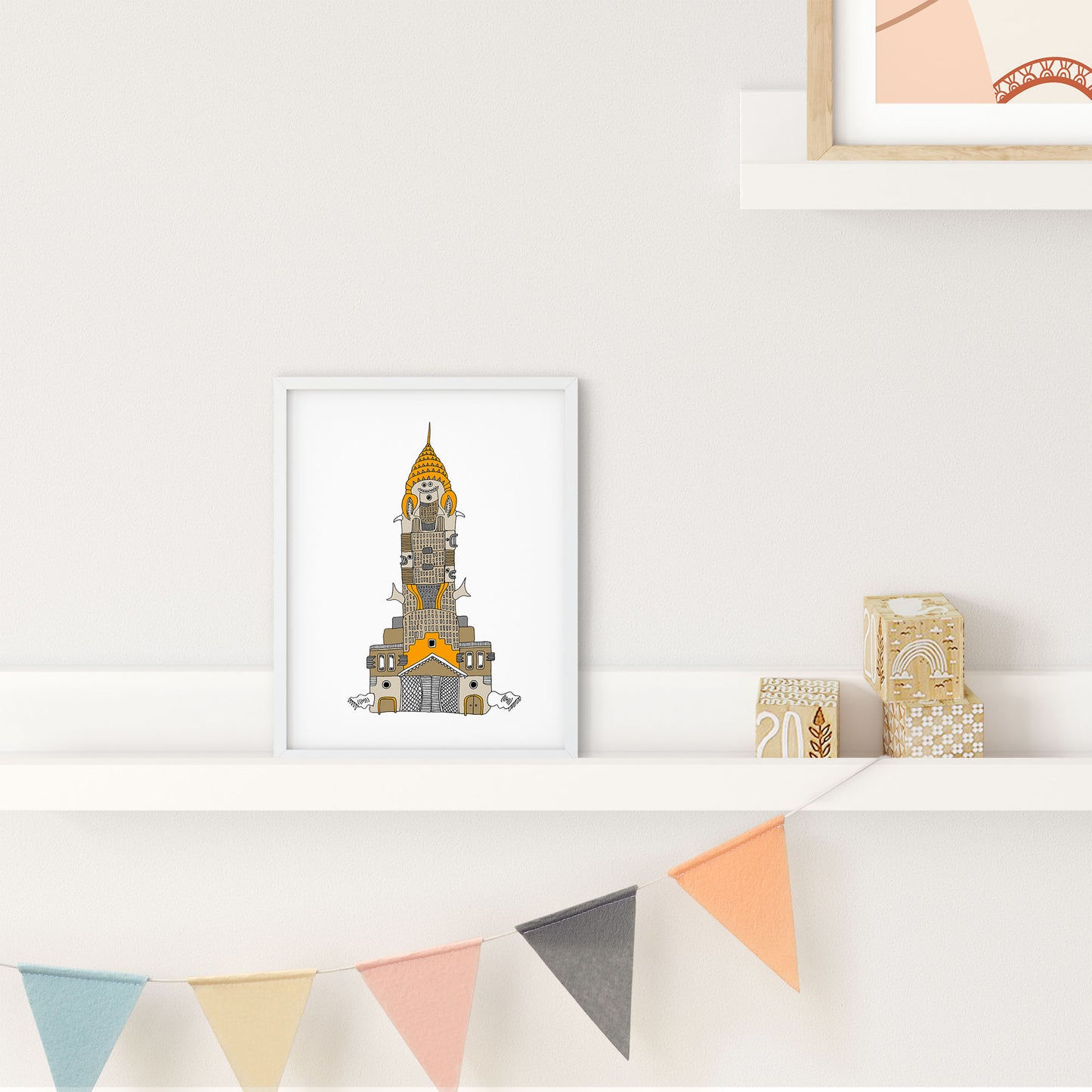 Fish Chrysler Building (Print)