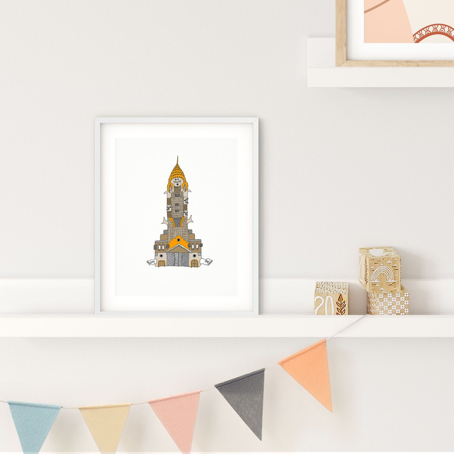 Fish Chrysler Building (Print)