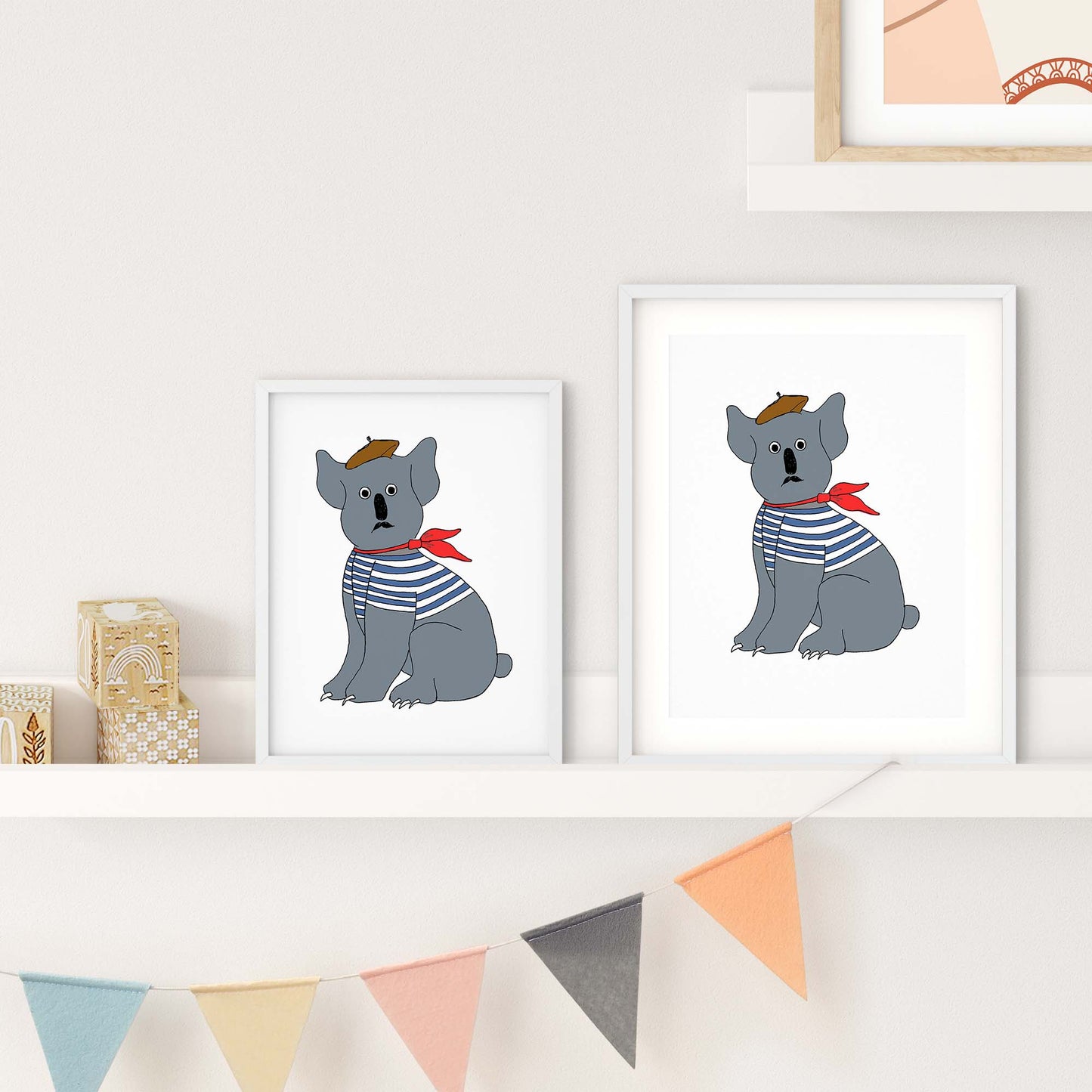 French Koala (Print)