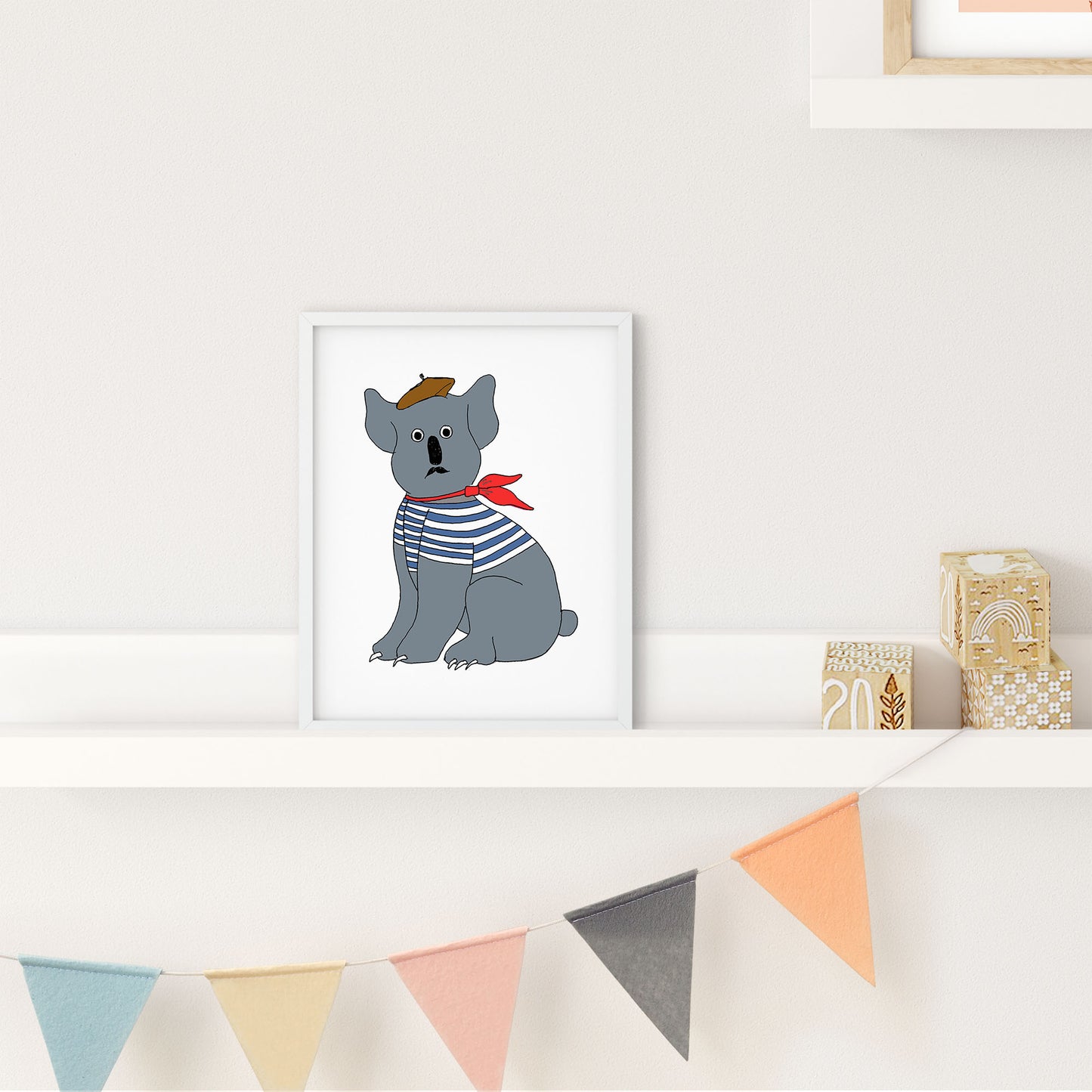 French Koala (Print)