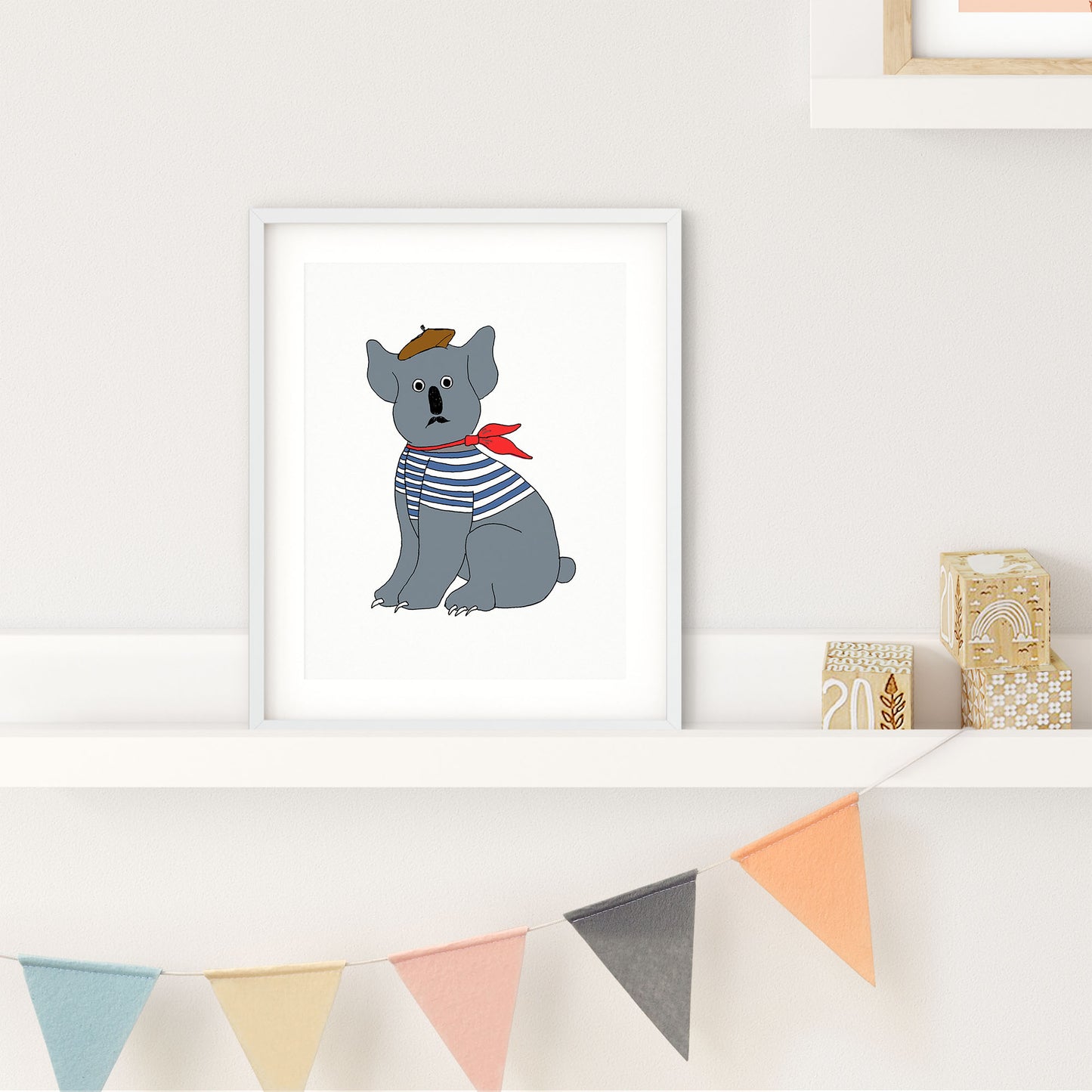 French Koala (Print)