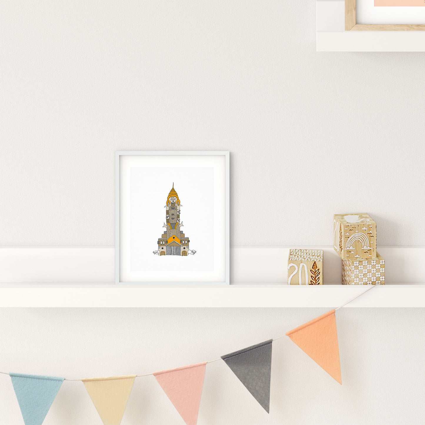 Fish Chrysler Building (Print)