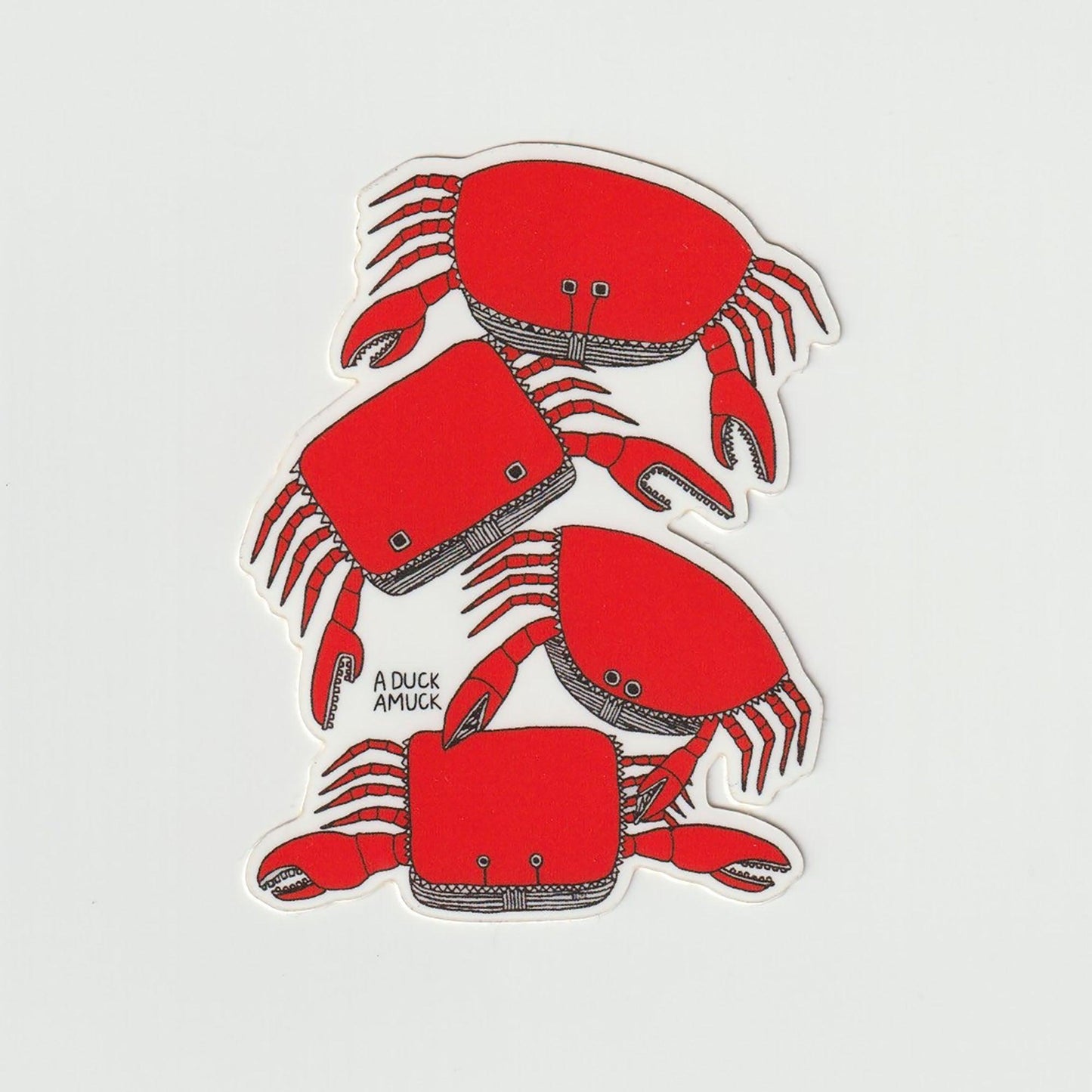 Pile of Crab (Vinyl Sticker)