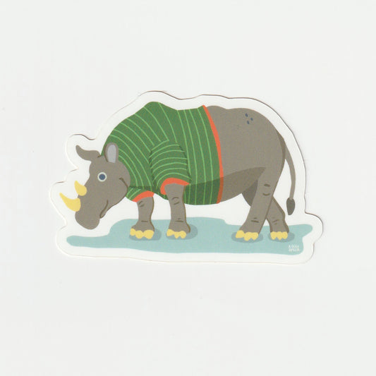 Rhino (Vinyl Sticker)