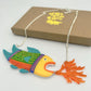 A Duck Amuck x designosaur: Fish and Alligator Necklace (Pre-Order)