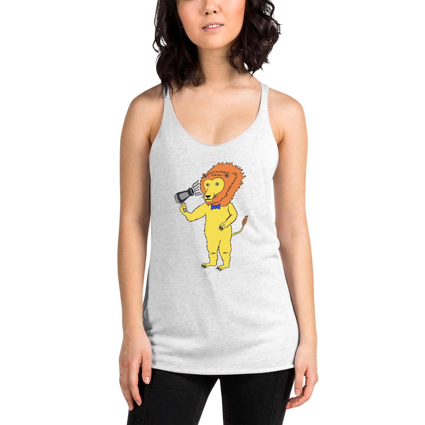 Lion Blow-Drying (Tank Top)