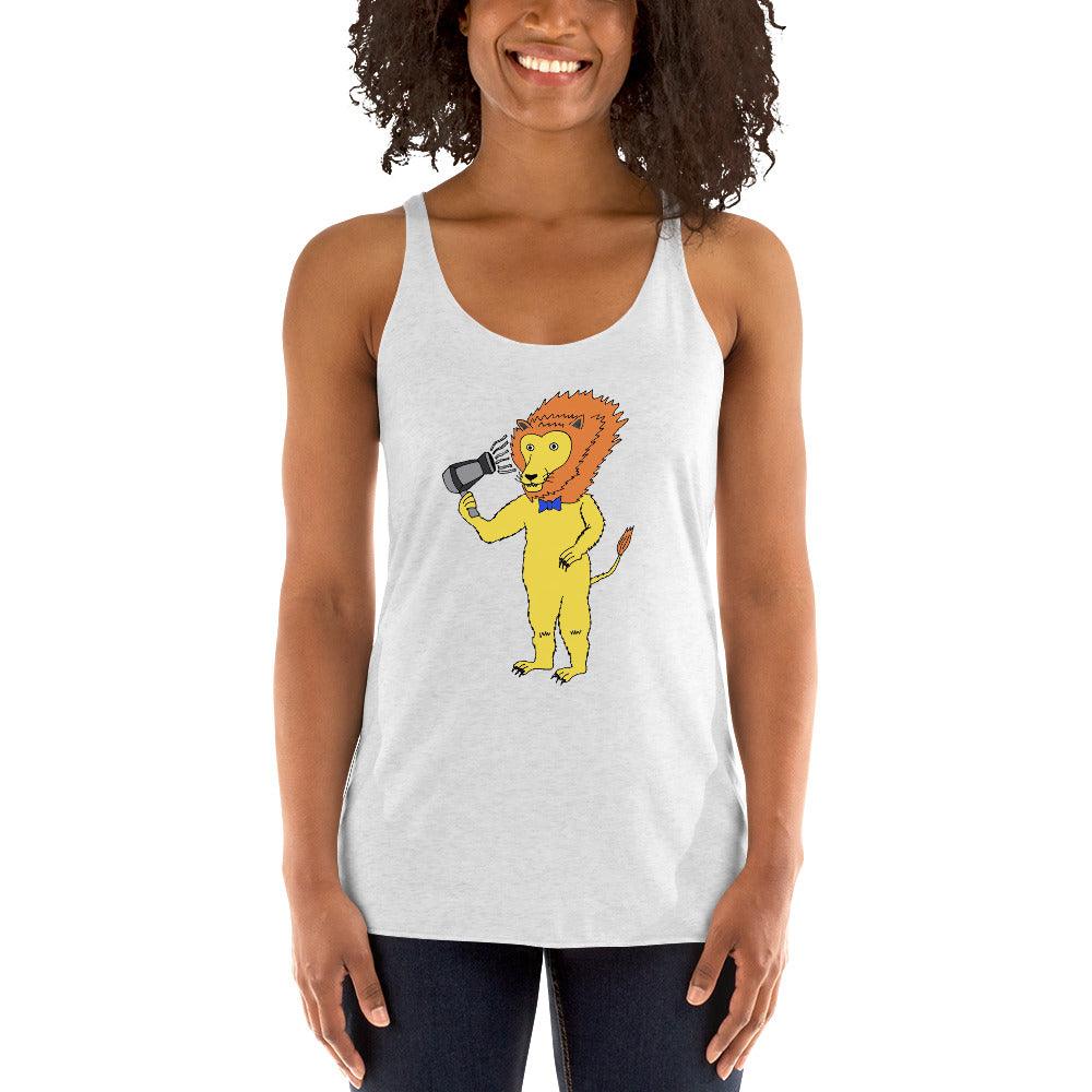 Lion Blow-Drying (Tank Top)