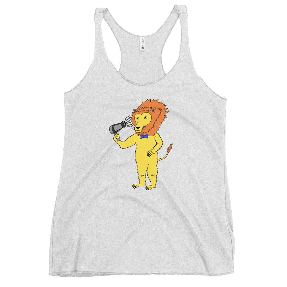 Lion Blow-Drying (Tank Top)